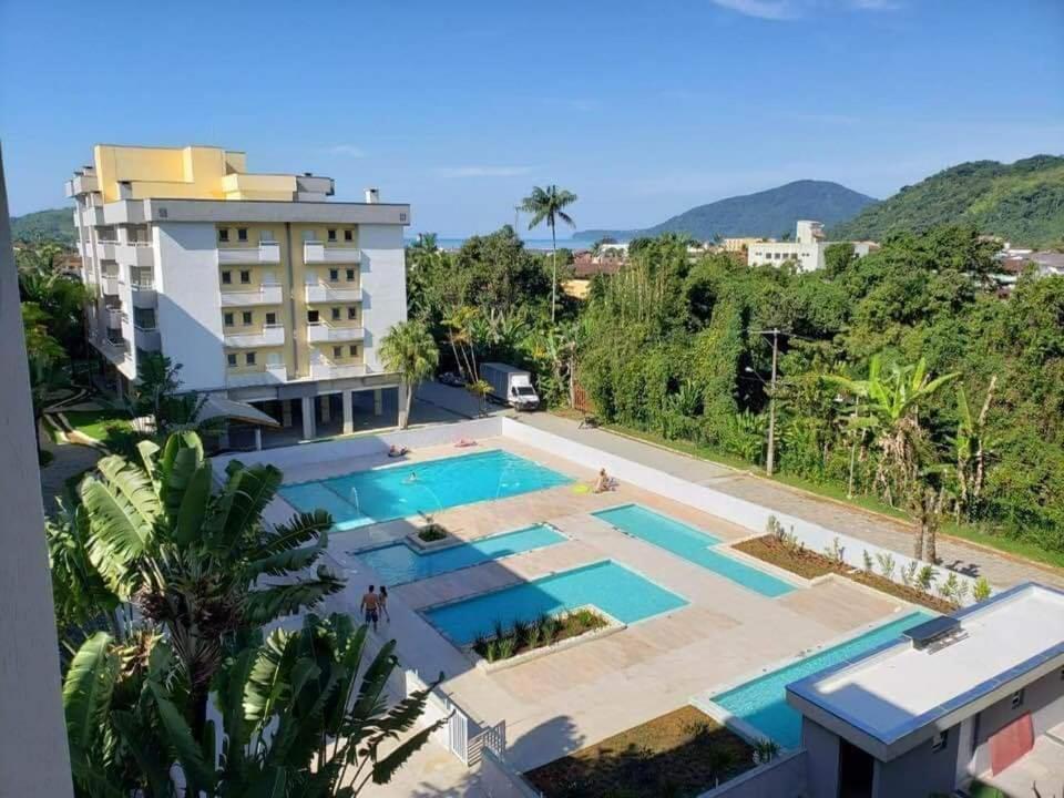 Varanda Gourmet, 05 Piscinas, Elevador E Wi-Fi No Condominio Passaredo Ubatuba Εξωτερικό φωτογραφία